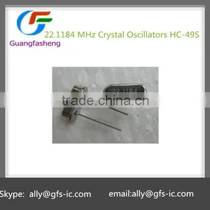 (IC Supply Chain) 22.1184 MHz Crystal Oscillators HC-49S thumbnail-1