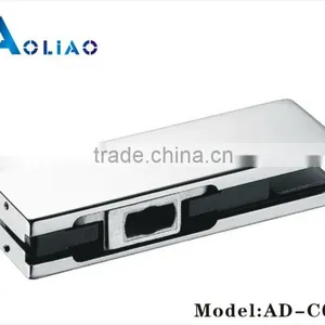 AD-C002 Patch Fitting,Glass Door Bottom Clamp,connecting With the Bottom Glass thumbnail-1