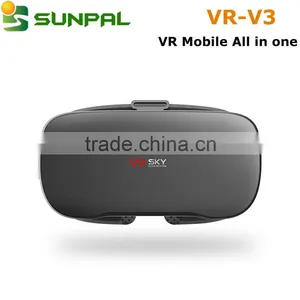 2016 Latest Virtual Reality Headset 3D VR Box/ 3d Video Glasses Player Google Player CX-V3 Supplier's Choice thumbnail-1
