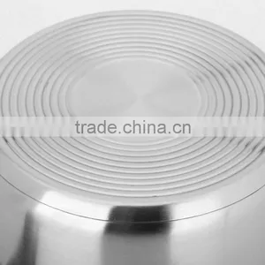 Capsuled Bottom Cookware Aluminium Cooking Pots Stainless Steel Stock Pots for Cooking thumbnail-6