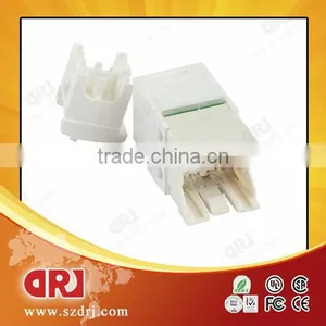 RJ45 180 Degree CAT6 UTP Tooless Keystone Jack thumbnail-2
