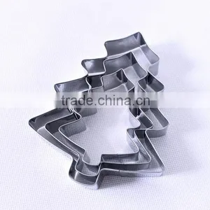 YangJiang Factory Manufature High Quality 3pcs Christmas Shape Stainless Steel Baking Cutters Molds thumbnail-1