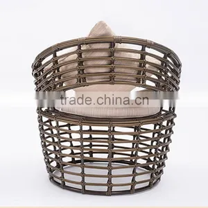 Outdoor Leisure Dining Table Set Garden Wicker Egg Chair Rattan Furniture Italian Design thumbnail-5
