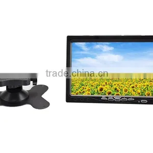 7"Stand Alone Car Monitor With Headrest Mount Frame,reverse Camera Input ,Car Screen for Video thumbnail-3