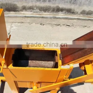 Building Compressed Earth Concrete Small Interlocking Brick Making Machine United Arab Emirates FL1-40 thumbnail-5
