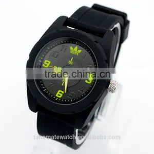 Fashion Geneva Silicone Quartz Sports Wrist Watch thumbnail-2