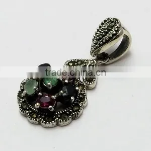 Silver Jewellery, Handmade Silver Jewellery, Gemstone Silver Jewellery thumbnail-3