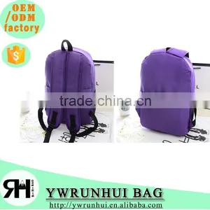2015 Hot New Products Solid Color Trendy School Backpack,laptop Backpack thumbnail-4