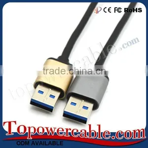 Double Sided Mini Usb Cable Cord 3.1 Type C To Type A 2.0 Data Cable For Samsung thumbnail-2