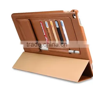 Original Icarer PU Leather Case For IPad Pro Business Design With Card Holder Leather Case For IPad Pro 12.9 MT-5351 thumbnail-2