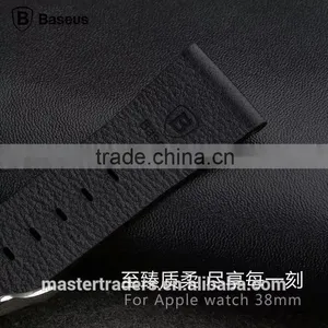 BASEUS Classic Buckle 42MM Genuine Leather Watch Band Wrist Strap For Apple Watch MT-3486 thumbnail-5