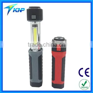 Bright Telescopic 3W COB Work Light With Magnet thumbnail-1