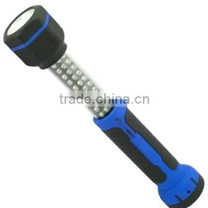 30+6 LED Pull Up Rechargable Telescopic Flashlight Work Light thumbnail-5