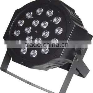 RGB PAR Light 18 LEDs DMX512 Color Mixing Wash Can Stage Light Disco DJ Wedding Party Show Live Concert Lighting thumbnail-2