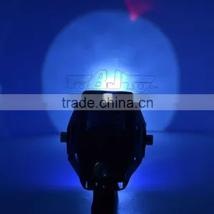BJ-SPL-008 New Arrival Custom Black 12V Motorbike Motocross Angel and Devl Eye Motorcycle Spot LED Light thumbnail-3