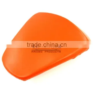 BJ-SC02-390/13 Orange Motorcycle Leather Passenger Seat Cushion Pillion For KTM DUKE 390 2013 - 2015 thumbnail-4