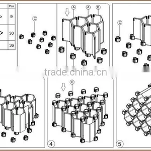 Modern Design Excellent Quality Red Wine Rack thumbnail-4