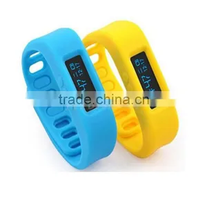 OLED Smart Healthy Bracelet Bluetooth V4.0 Wristband With Pedometer Tracking Caloria Compatible With Android & IOS thumbnail-1