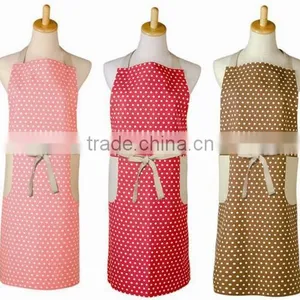 OEM Plain Promotion Fashion Design Kitchen Apron , Pattern Apron Kitchen thumbnail-6