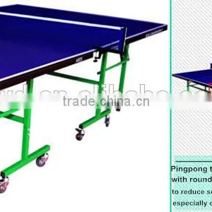 Solid Movable Table Tennis Table thumbnail-5