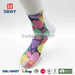 2015 Fashion Knee High Cotton Custom Digital Sublimation Sock in Hot Sale! thumbnail-1