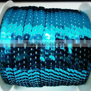Silver Base Color Glass Sequins Trim 11# 16C-18C thumbnail-1