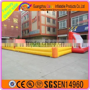 Funny Outdoor Inflatable Football Arena For Sale thumbnail-3