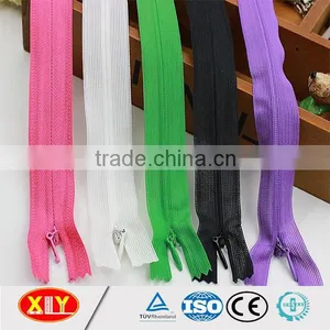 High End Waterdrop Puller Nylon Invisible Zipper, Conceal Dress Zipper thumbnail-1