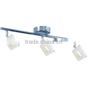 Integrated Plastic Ceiling LED Spot Lights 3*5W 1200LM BSCI thumbnail-1