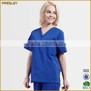 Scrubs Tops New Fashion Hospital Uniform for Doctor Men's Scrub Set/Medical Uniform for Men Doctor thumbnail-3