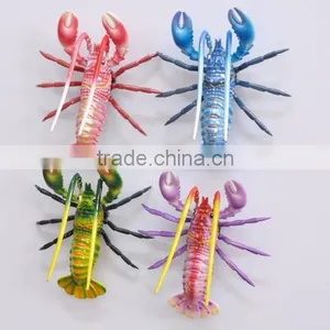 5 Inch Plastic Lobster Animal Refrigerator Magnet, Magnetic Sticker thumbnail-1