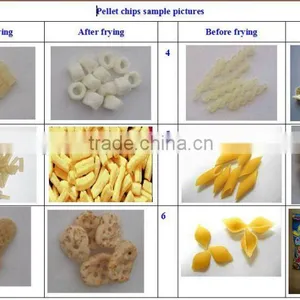 New Full-Auto Single Screw Extruder Frying Snack Pellet Machine thumbnail-2