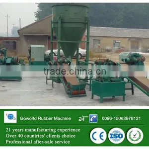 Tire Fiber Separator Machine / Waste Tyre Recycling Machine thumbnail-6