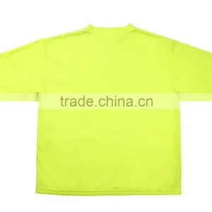 Dry Fit Safety Shirt Long Sleeve Reflective Shirt Reflective Long Sleeve Safety Shirt 3m Taped hi Vis Shirt thumbnail-1