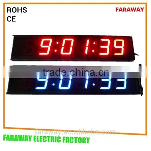 High Quality 4" Green/red Led Timer Clock for Sports, Gym With Countup/countdown Function thumbnail-2