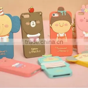 Silicone Lovely Cartoon Animal Case for Samsung Galaxy s5 ,romane Forest Series thumbnail-1