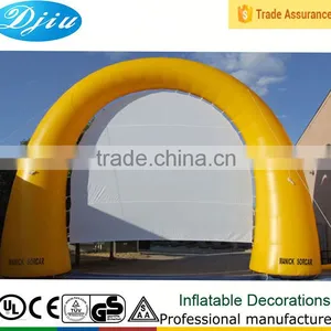 DJ-GM-47 Outdoor Pvc Inflatable Entrance Arch Inflatable Advertising Arch Factory Outlet thumbnail-1