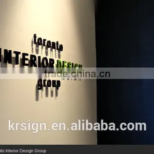 3d Acrylic Mini Letter Sign of Company Logo for Advertising thumbnail-4