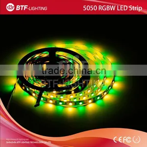 5m 60leds/m 5050 Rgbw Led Strip RGB+Warm White Strip Non-waterproof IP30 White PCB DC12V SMD 5050 Mixed Color thumbnail-5