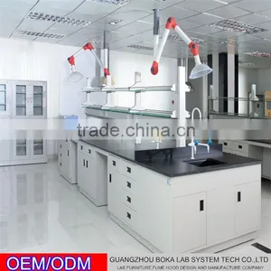 Solid Physichemical Board Material and Laboratory Furniture Type Electrical Work Bench thumbnail-2