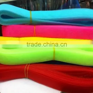 Wholesale Wedding Decoration Polyester Net/Mesh Ribbon thumbnail-1