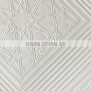 600*600 Decorative PVC Laminated Gypsum Board thumbnail-1