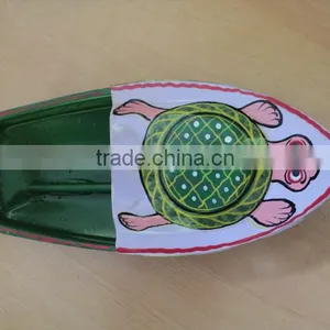 Pop Pop Boats Hand Painted Turtle thumbnail-1
