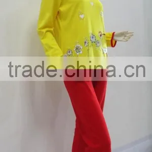 Atmospheric Cartoon Cute Bear Round Collar Pajamas Women thumbnail-4