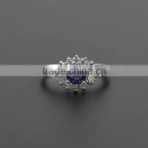 Well-built Fashion Women Top-level Turkish Gemstone Rings thumbnail-6