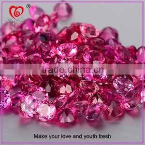 Wholesale Cheapest Price Clear Crystal High Quality AAA Crystal Pink Color Crystal thumbnail-1