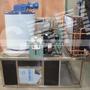 Small Flake Ice Maker With Ice Bin to Make Flake Ice in Guangzhou thumbnail-4