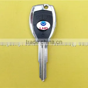 Replacement Remote Left Blade Transponder Key Case for Toyota 3 Buttons Key thumbnail-2