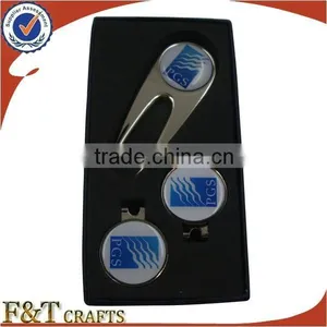 Customized Sport Magnet Golf Hat Clips With Ball Markers thumbnail-6