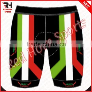 Italian Flag Sublimated Cycling Short, Men's Bicycle Short thumbnail-1